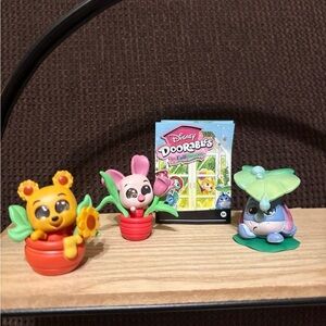 Disney Doorables In Full Bloom - Pooh, Piglet, Eeyore